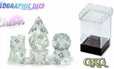 Holographic Dice Unicorn