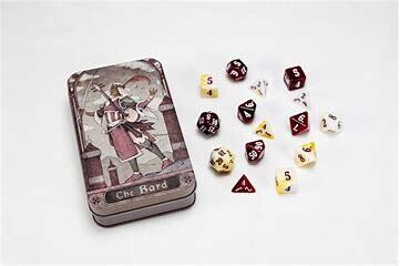 RPG Class Dice Set: Bard