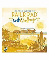 Railroad Ink: Challenge: Shining Yellow
