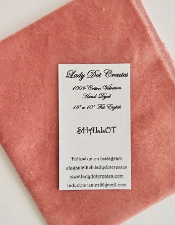 Shallot Velveteen 18x10