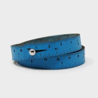 17" Blue Wrist Ruler