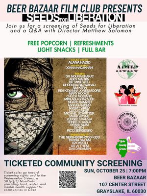 Beer Bazaar Film Club: Seeds for Liberation