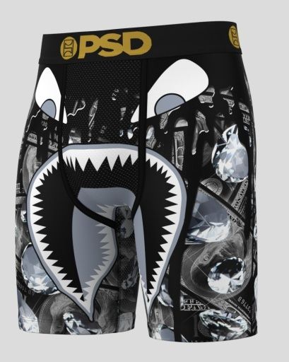 PSD UNDER WF BLK DIAMOND, Color: MUL, Size: XL