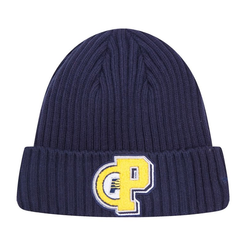 INDIANA PACERS HEAVYWEIGHT KNIT BEANIE LINED CUFFED MASH UP