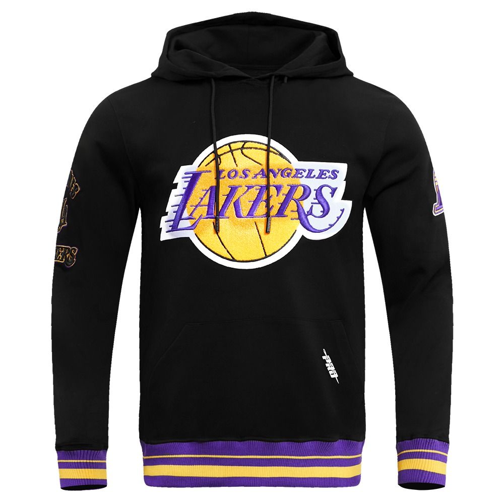 LOS ANGELES LAKERS MEN&#39;S PULL OVER HOODIE RETRO CLASSICS