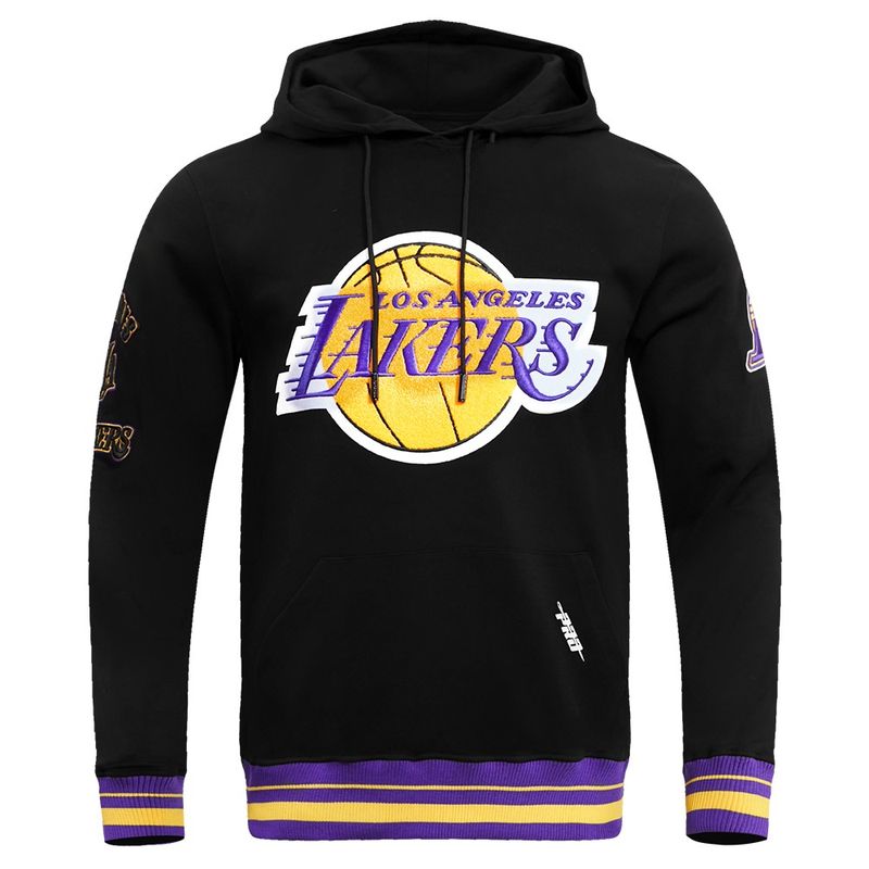 LOS ANGELES LAKERS MEN&#39;S PULL OVER HOODIE RETRO CLASSICS