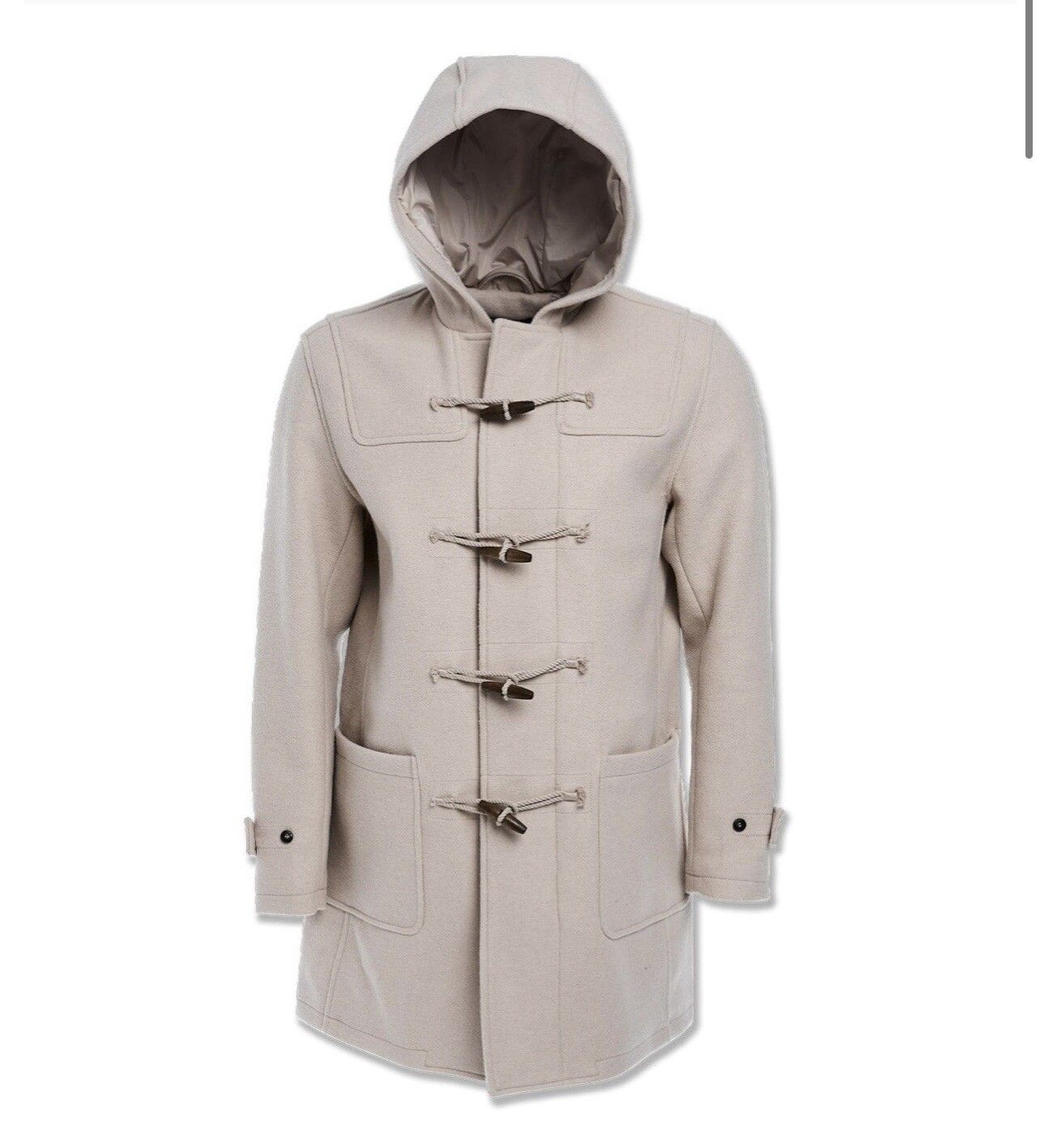 JORDAN CRAIG HOODED DUFFLE COAT
