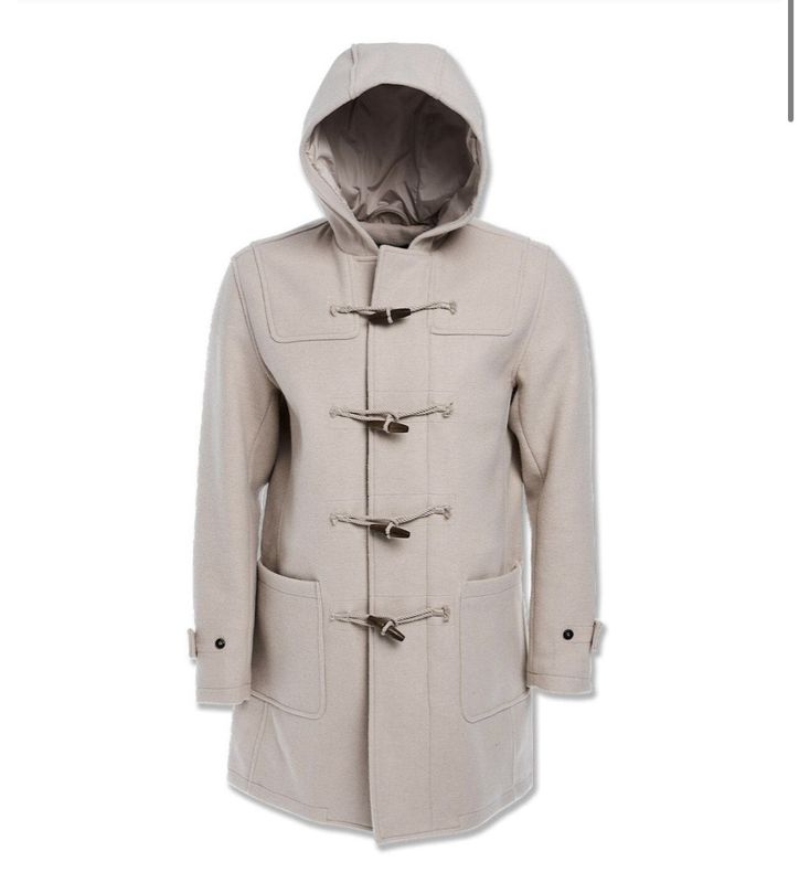 JORDAN CRAIG HOODED DUFFLE COAT