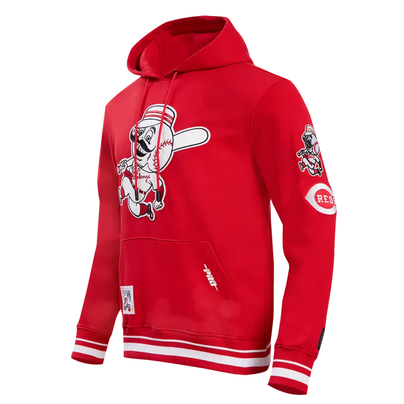 MLB CINCINNATI REDS RETRO CLASSIC MEN'S PULLOVER HOODIE 
