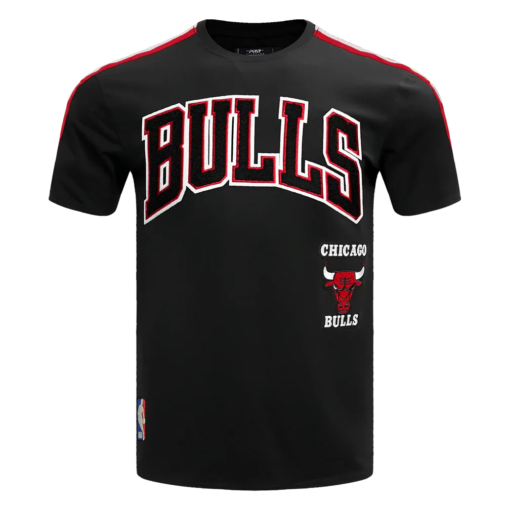 NBA CHICAGO BULLS RETRO CLASSIC MEN&#39;S STRIPED TEE 