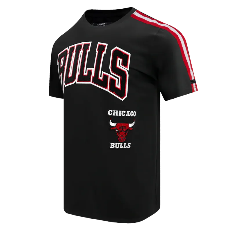 NBA CHICAGO BULLS RETRO CLASSIC MEN'S STRIPED TEE 