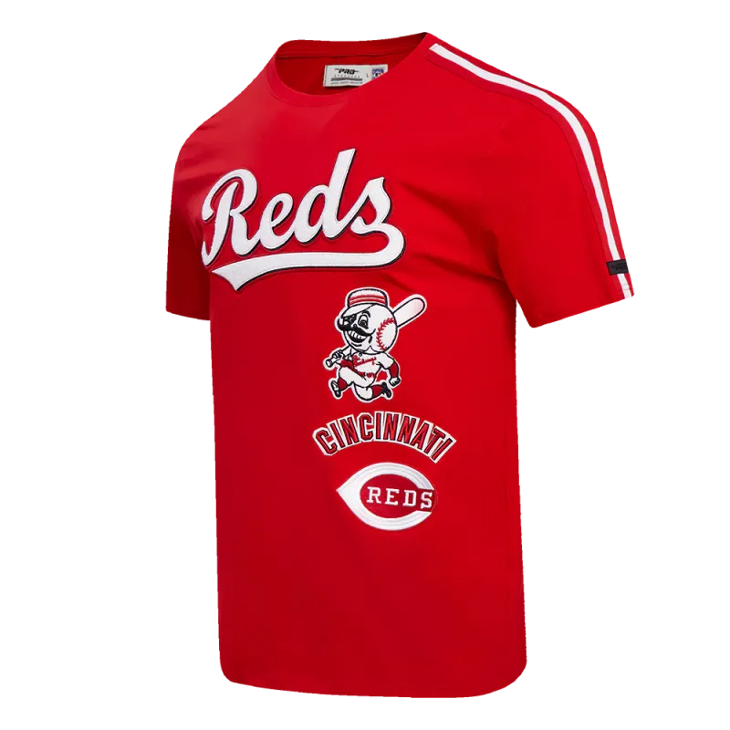 MLB CINCINNATI REDS RETRO CLASSIC MEN'S STRIPED TOP 