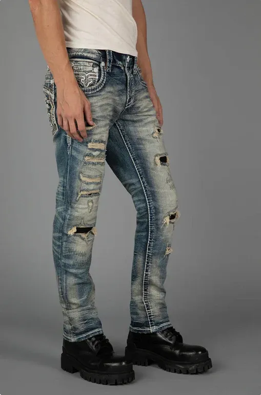 Rock Revival Hektor Alt Straight Jeans