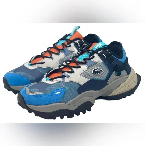 Lacoste Mens L-Guard Breaker Suede Shoes