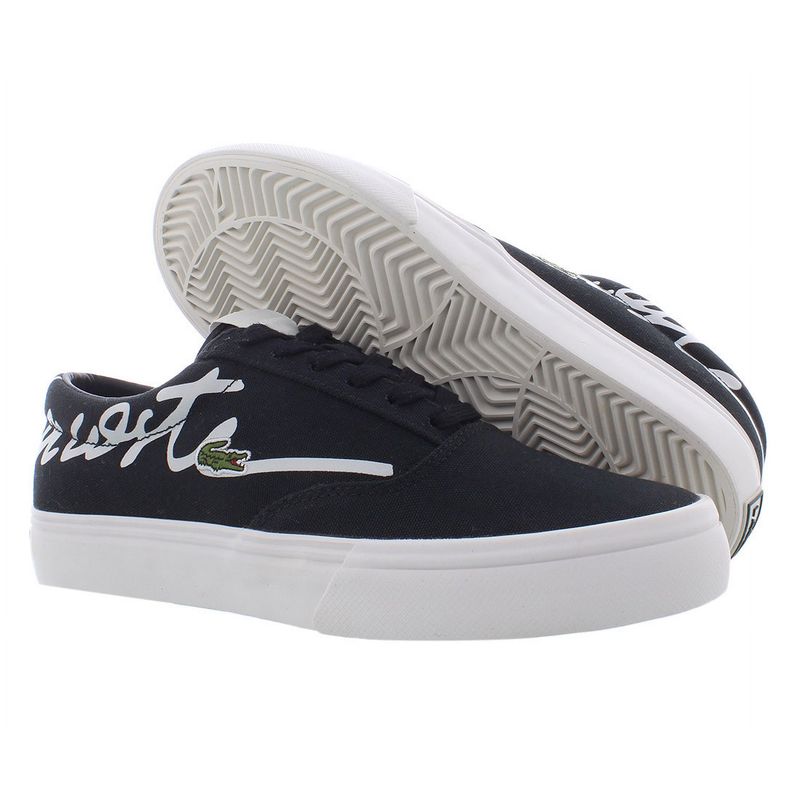 Lacoste Men's Jump-Serve-Lace-0121-2 Sneakers Low Top Black/Off White