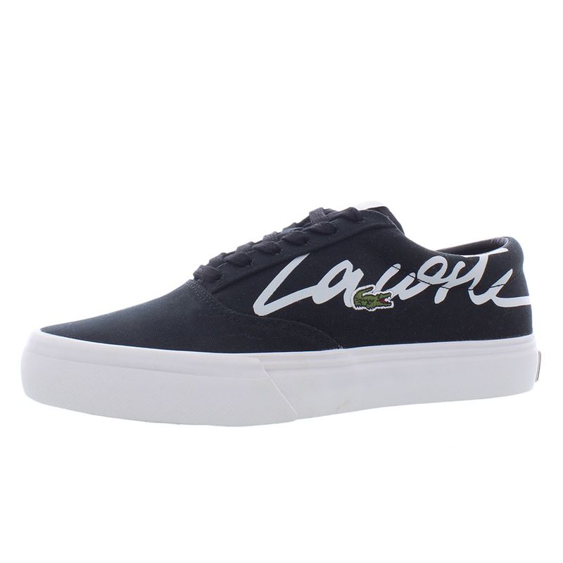 Lacoste Men's Jump-Serve-Lace-0121-2 Sneakers Low Top Black/Off White