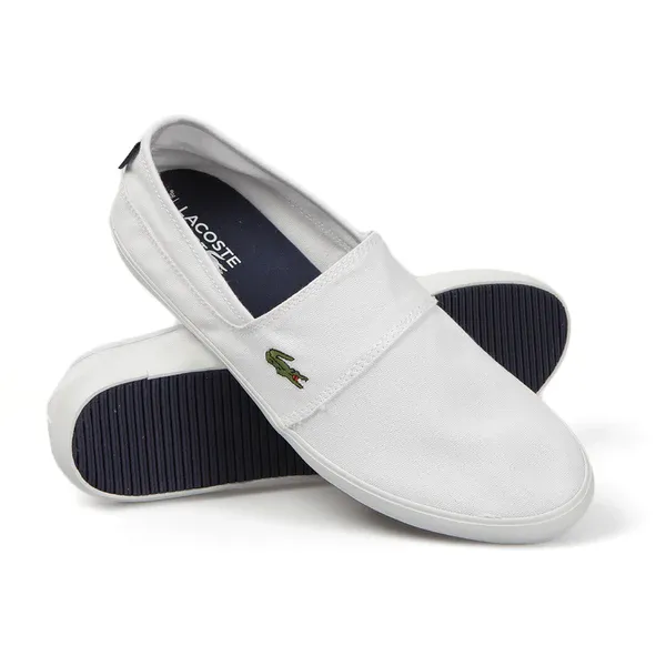 Lacoste Sport Mens White Marice LCR SPM Slip On