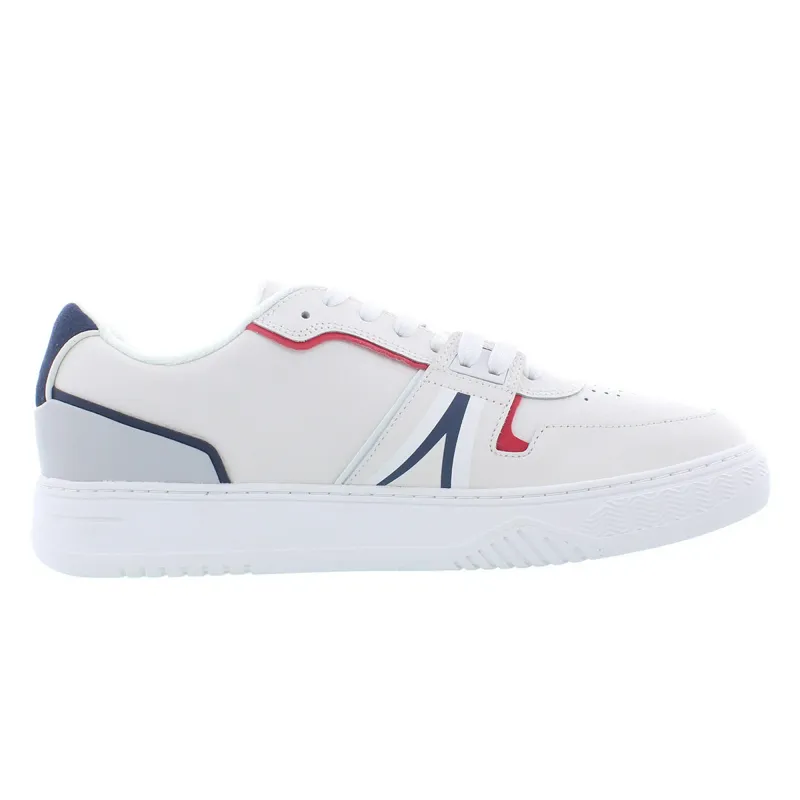 Lacoste Mens L001 0321 1 Sma Shoes White/Navy/Red