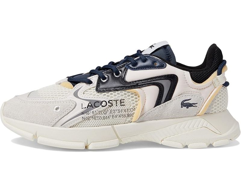 Lacoste L003 Neo Men&#39;s Shoes Off White / Black