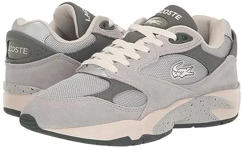LACOSTE  STORM 96 LO VTG 223 1 SFA LT GRY / DK GRY - LEATHER