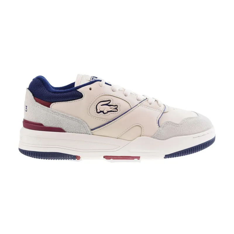 Lacoste Lineshot 223 3 SMA Men&#39;s Shoes Off White-Navy