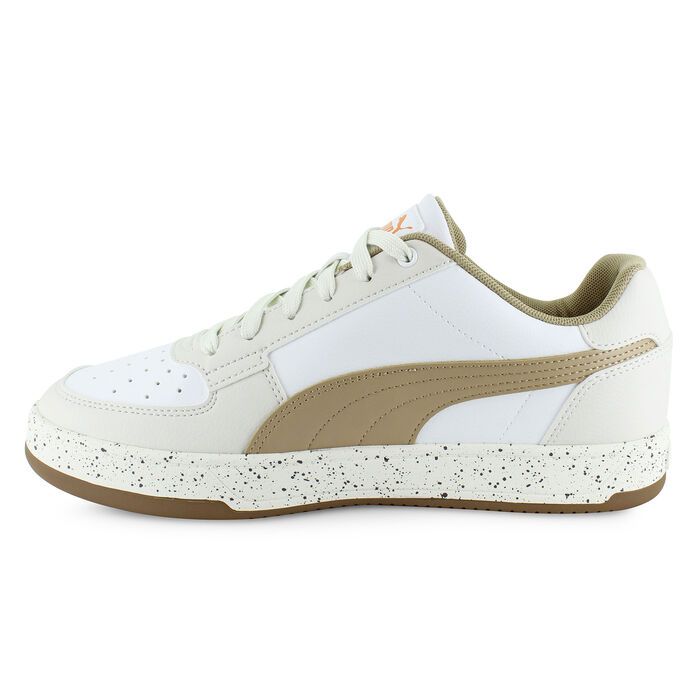 PUMA Caven 2.0 Sandstorm Basketball Mens White Sneakers Athletic Shoes 