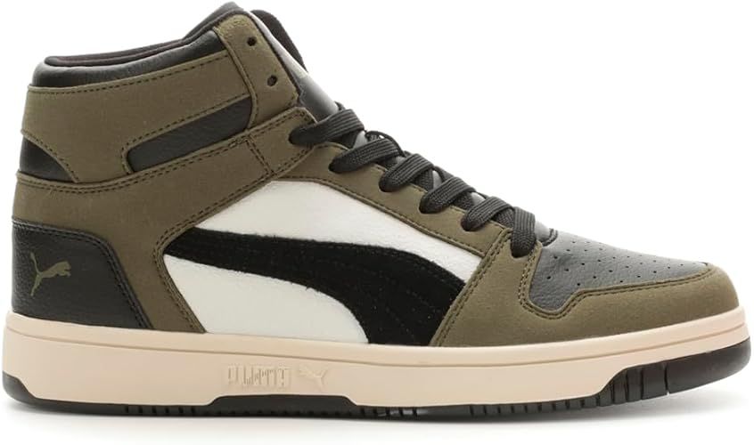 PUMA Rebound Layup WTR Men&#39;s Trainers (Olive)
