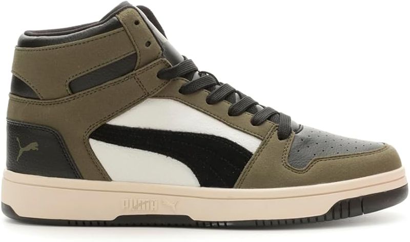 PUMA Rebound Layup WTR Men&#39;s Trainers (Olive)
