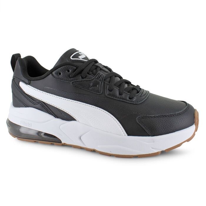 PUMA Vis2k Leather ( Black and White)