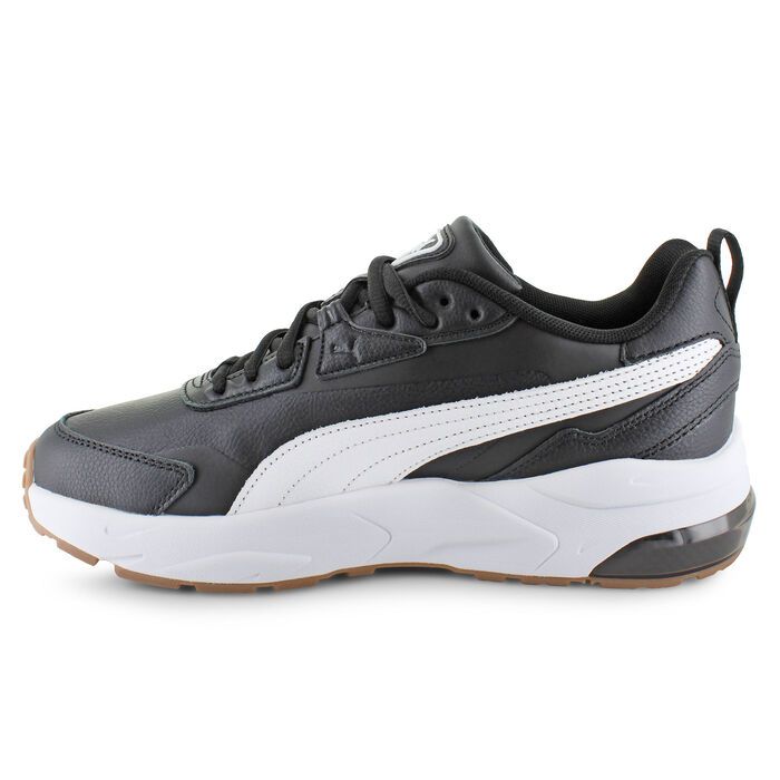 PUMA Vis2k Leather ( Black and White)