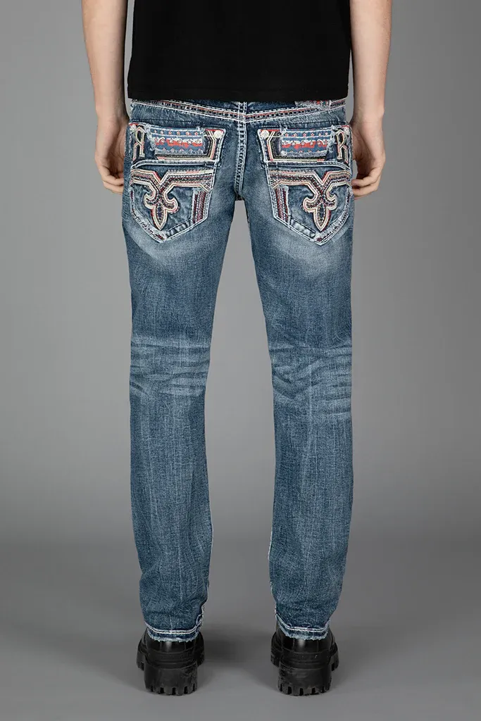 Rock Revival Archer Straight Jeans RP5537J203R