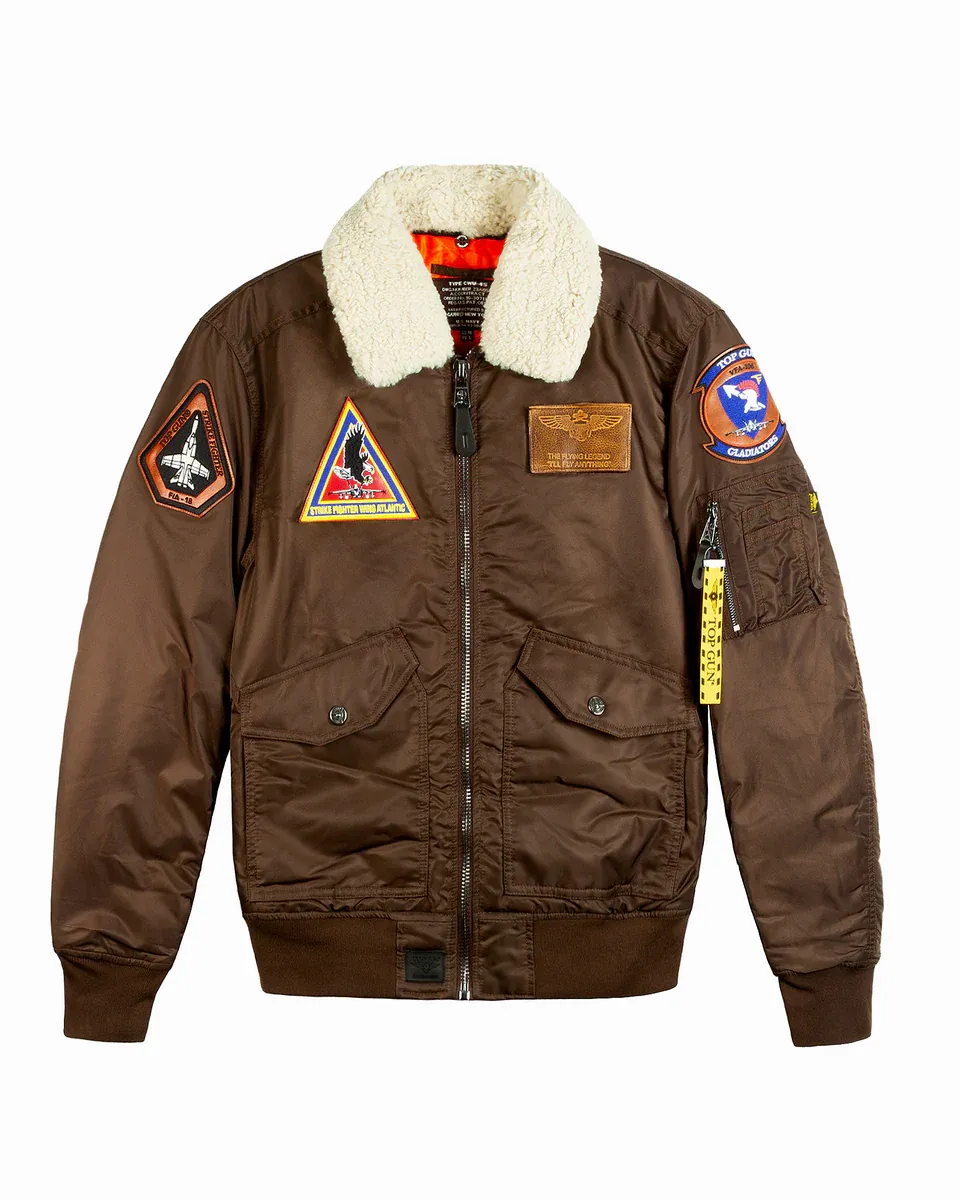 TOP GUN MEN&#39;S &quot;ATLANTIC FLEET&quot; NYLON JACKET