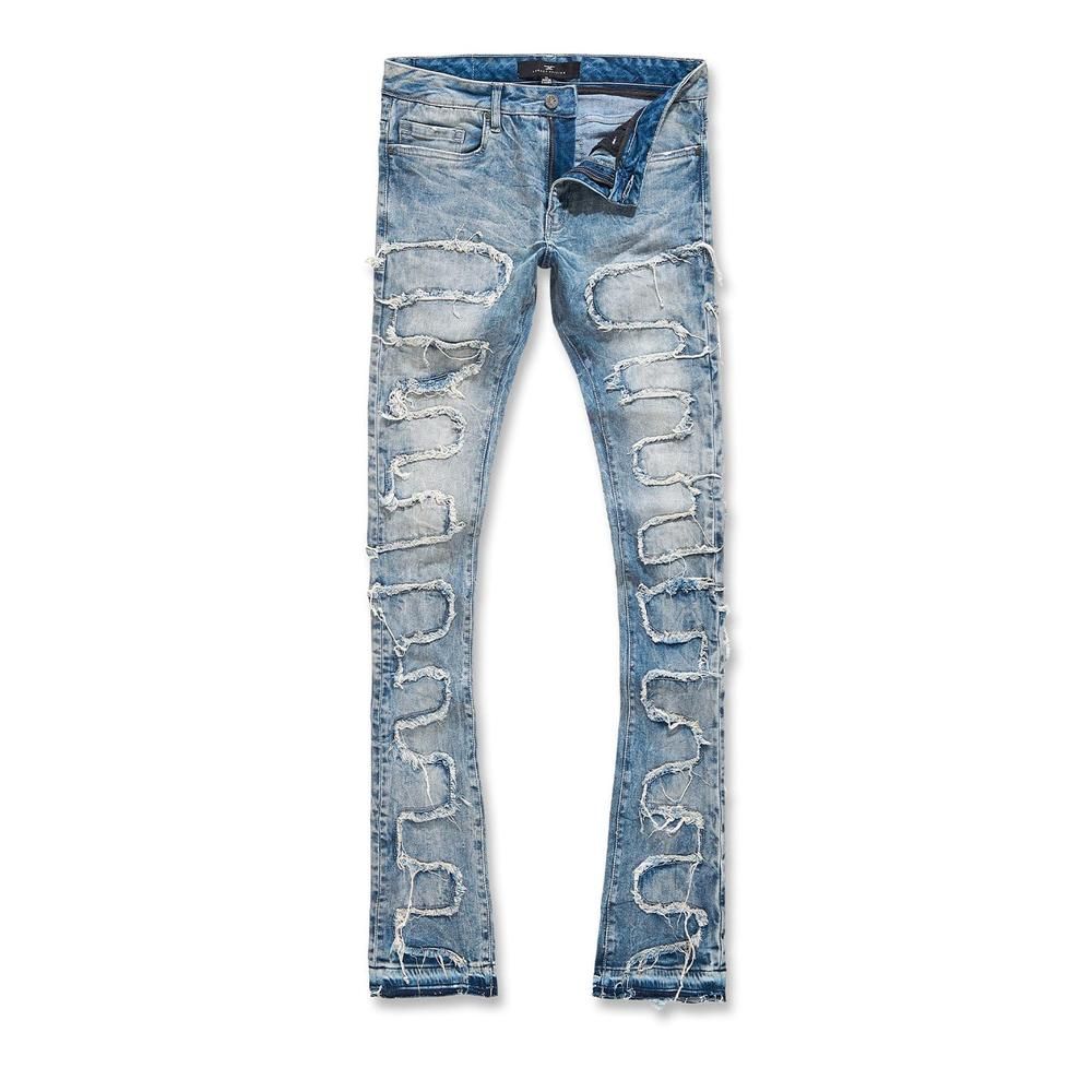 Jordan Craig Martin Stacked Python Men&#39;s Jean Pants (JTF1130)