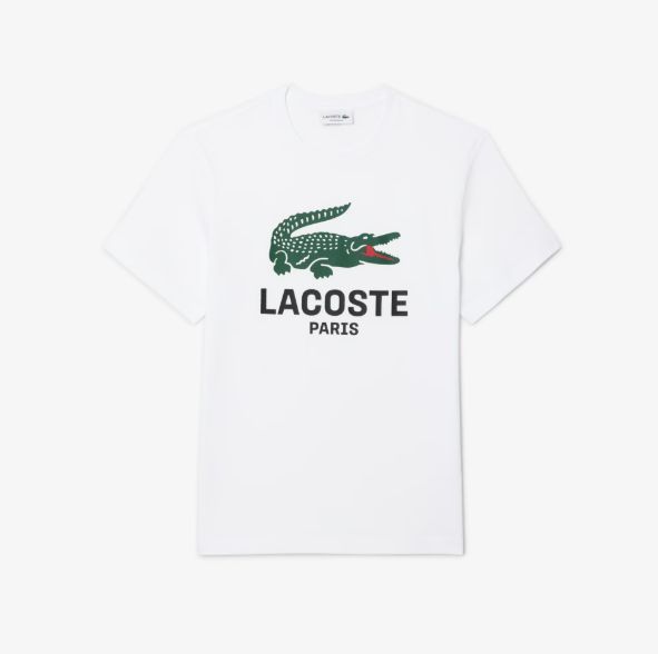 Lacoste Printed Cotton T-Shirt TH563451