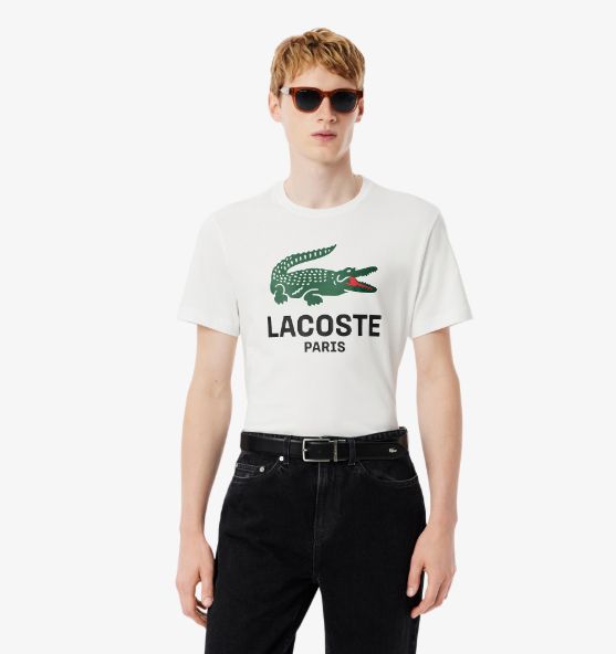 Lacoste Printed Cotton T-Shirt TH563451