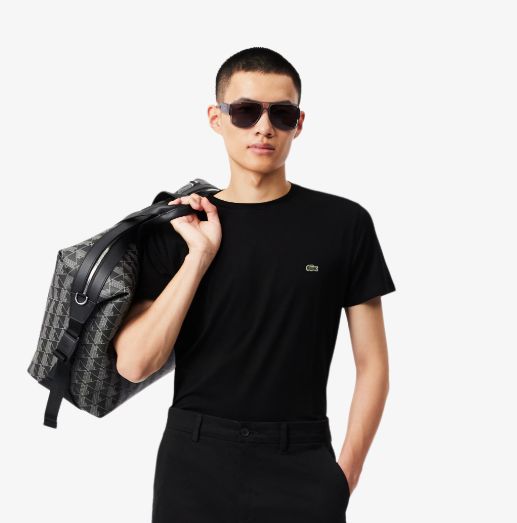 Lacoste Pima Cotton T-Shirt Black