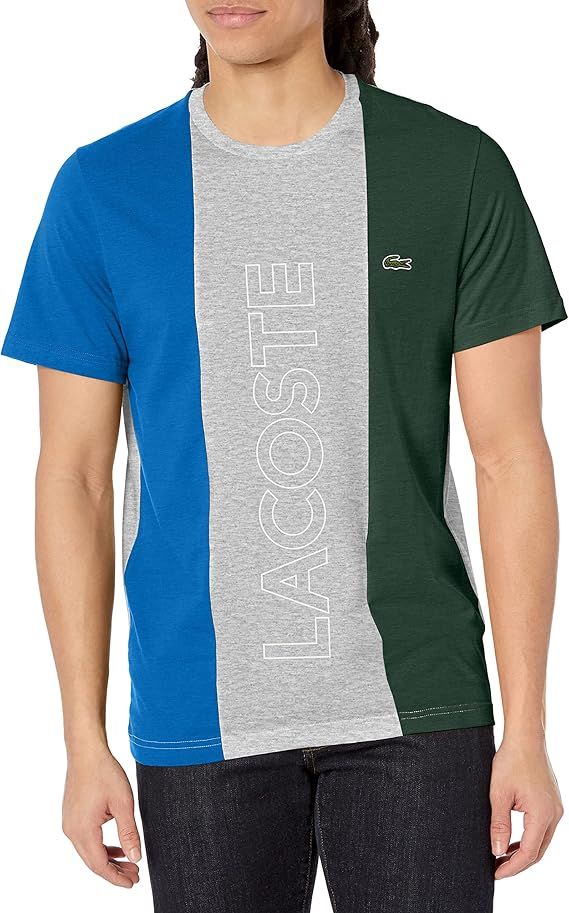 Lacoste Branded Crew Neck Cotton T-Shirt TH120351HKB