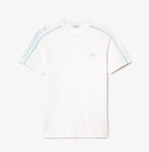 Lacoste Printed Technical Piqué T-Shirt