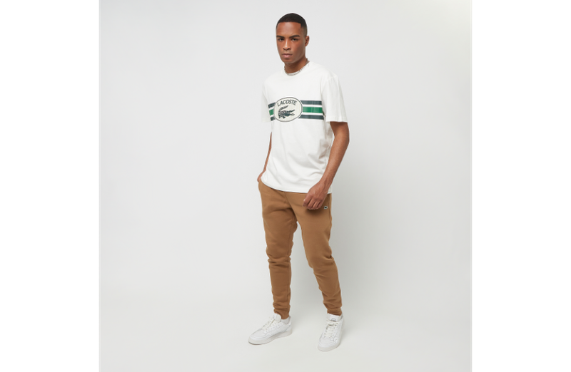 Lacoste Monogram Print Cotton T-Shirt TH14155170V