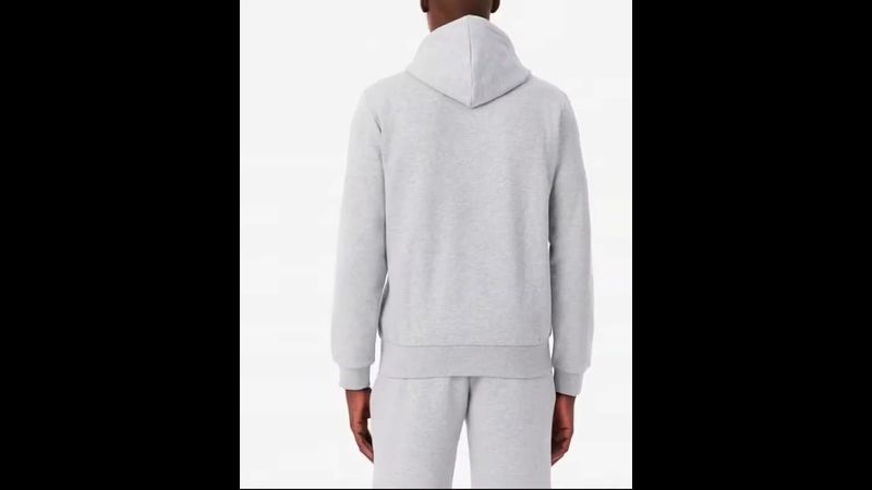 Lacoste Men's Zip-Up Fleece Hoodie SH962651