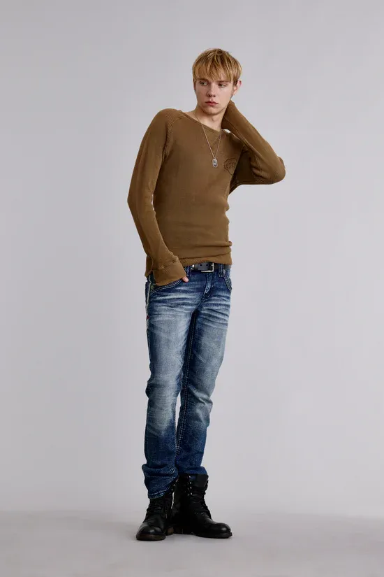 Rock Revival Merlot Straight Jeans RP5673J202R