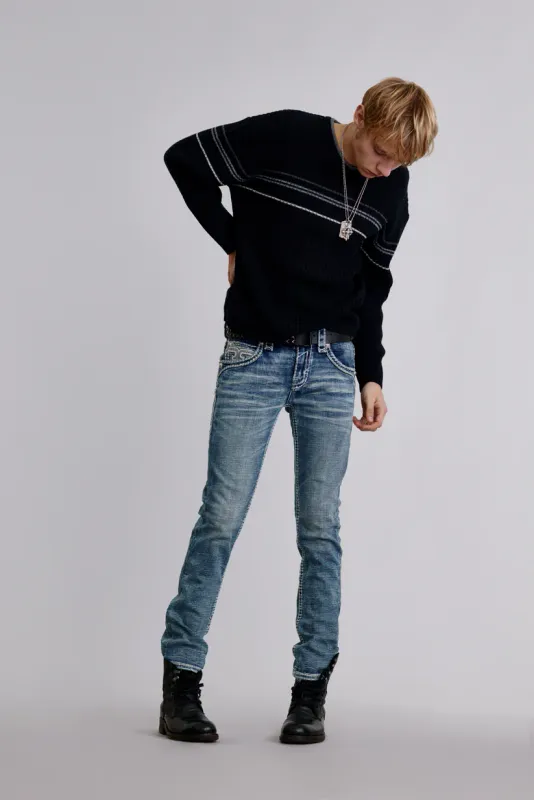 Rock Revival Stan Straight Jeans  RP9697J208R