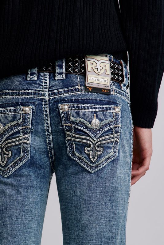 Rock Revival Stan Straight Jeans  RP9697J208R