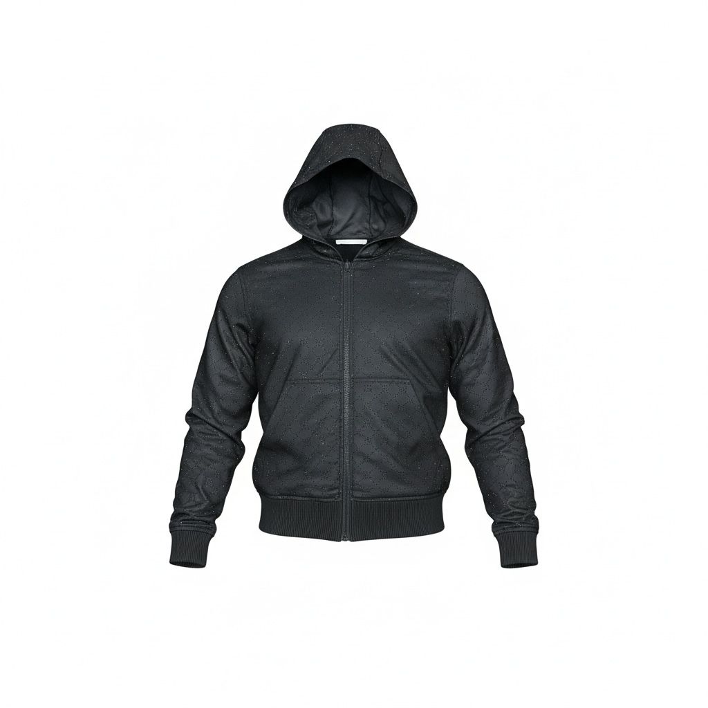 JORD LIQUID CRYSTAL PU HOODY 8935H