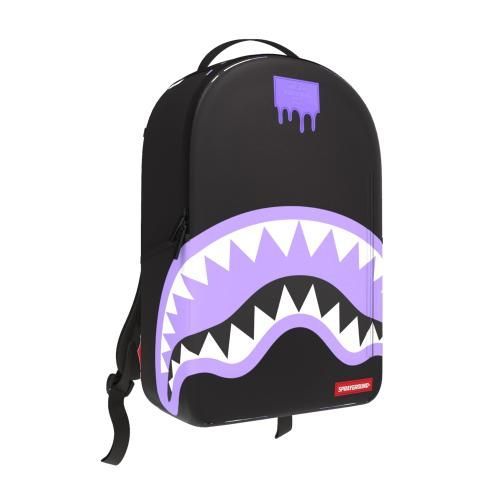 SPRAYGROUND SHARK CENTRAL LIGHT PURPLE BACKPACK