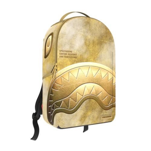 SPRAYGROUND GOLD WEATHERED BACKPACK