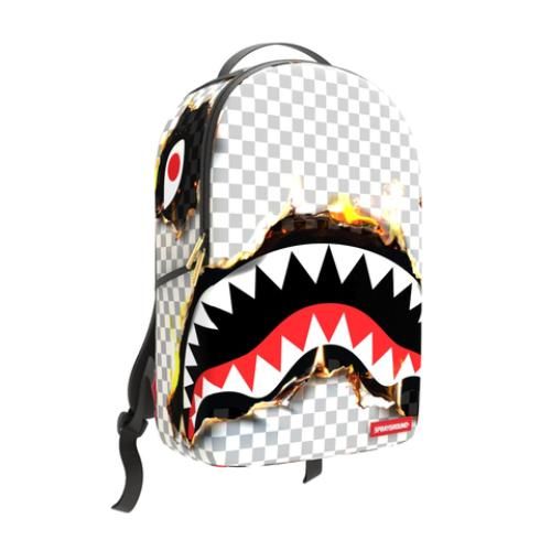 SPRAYGROUND CHECK MELT BACKPACK, Color: ASSORTED, Size: ONE
