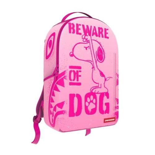 SPRAYGROUND PEANUTS SNOOPY BEWARE OF DOG BACKPACK, Color: ASSORTED, Size: N/A