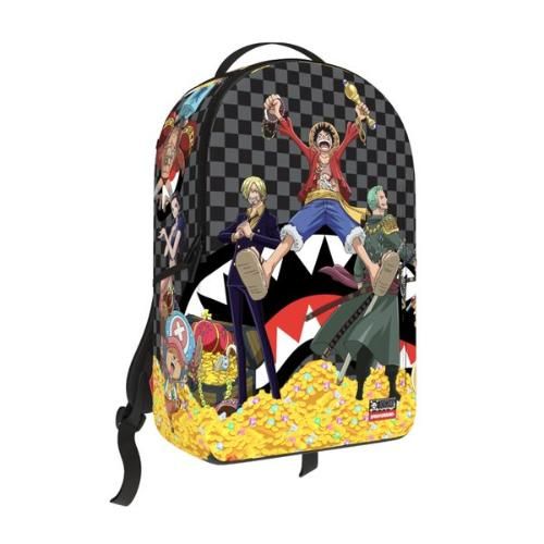 SPRAYGROUND ONE PIECE STRAW HAT CREW TREASURE TROVE BACKPACK, Color: ASSORTED, Size: ONE