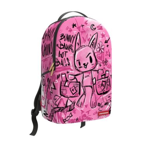 SPRAYGROUND BUNNY BANKS BACKPACK, Color: ASSORTED, Size: ONE